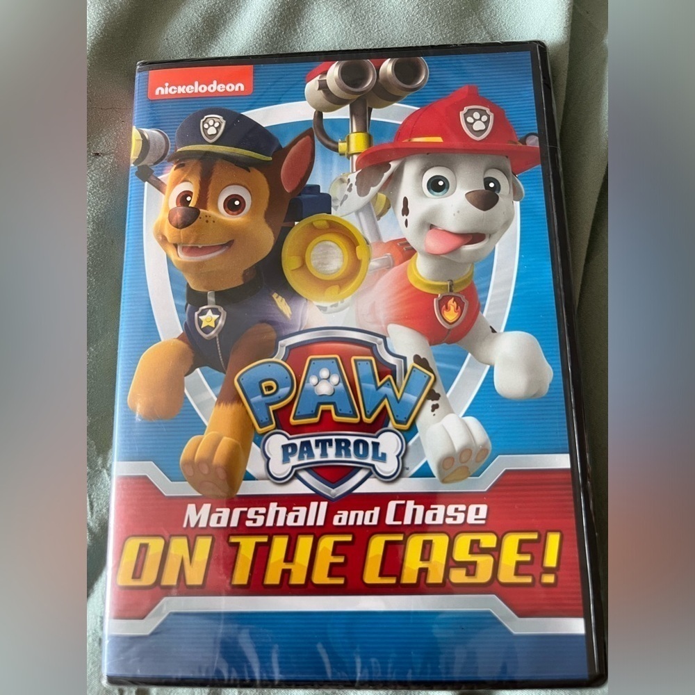 Paw Patrol Marshall and Chase on the Case Dvd